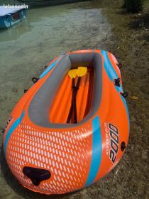 Bestway 61142 kit bateau gonflable kondor 2000