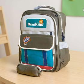 Sac à Dos pour Enfants avec Trousse Assortie 2504 Vert – 