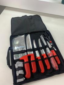 Pochette de Couteaux Professionnelle 8 pièces – حقيبة سكاكين